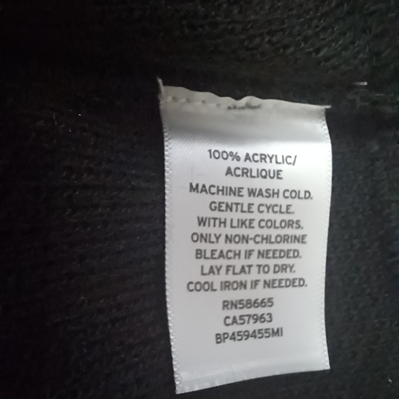 NWT BP. Nordstrom Women's Mock Neck Sweater 1/4 Zip Striped Y2K - Picture 10 of 11